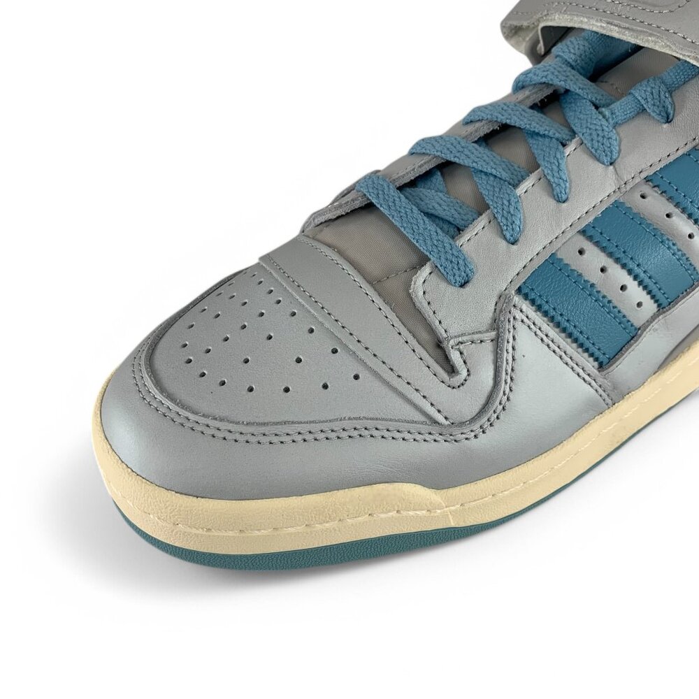 adidas Forum 84 Low Silver Preloved Blue Men's Shoes Sneakers FZ6294 - Picture 8 of 9